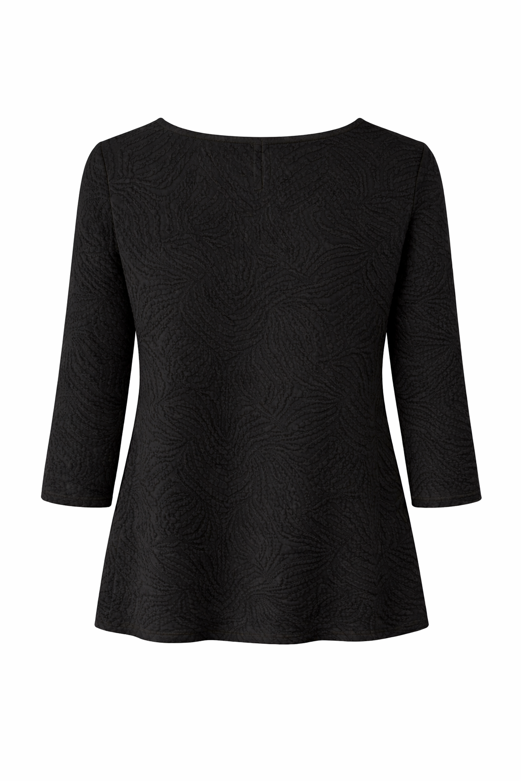 Black Alana Long Sleeve Top