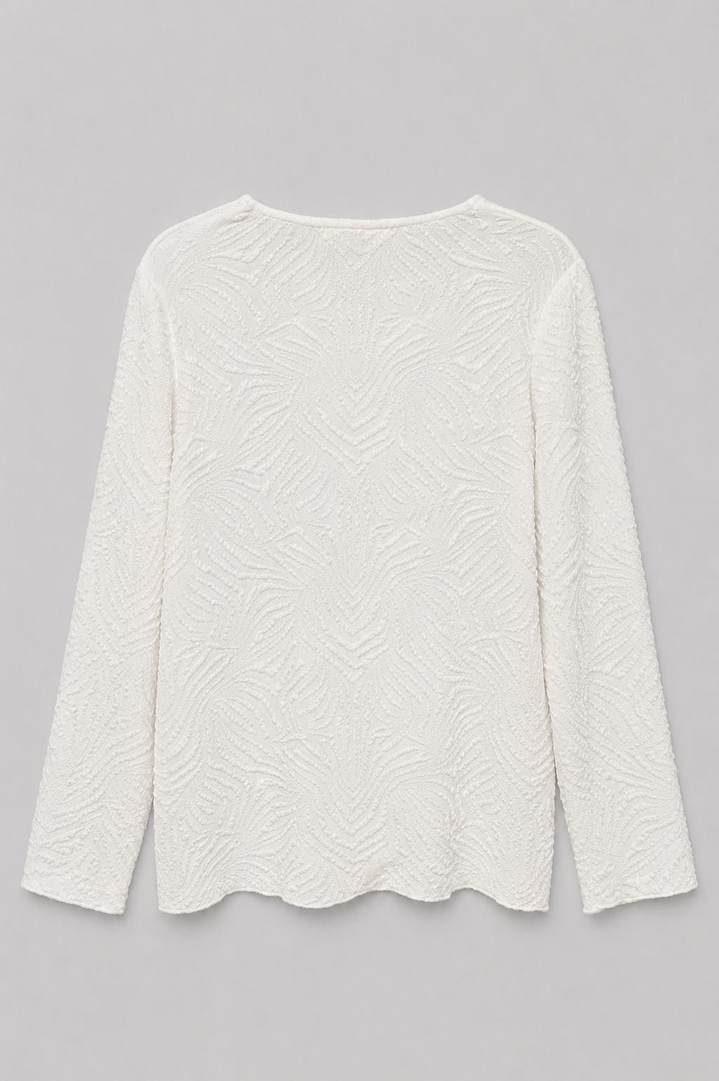 Ivory Alana Long Sleeve Top