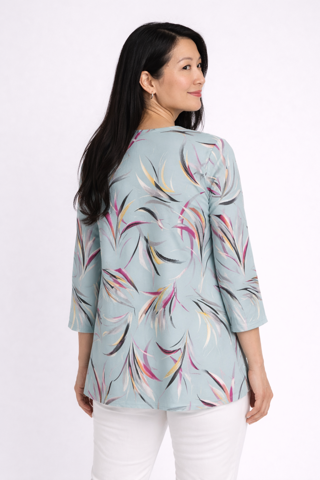 Nancy Three-Quarter Sleeve Top