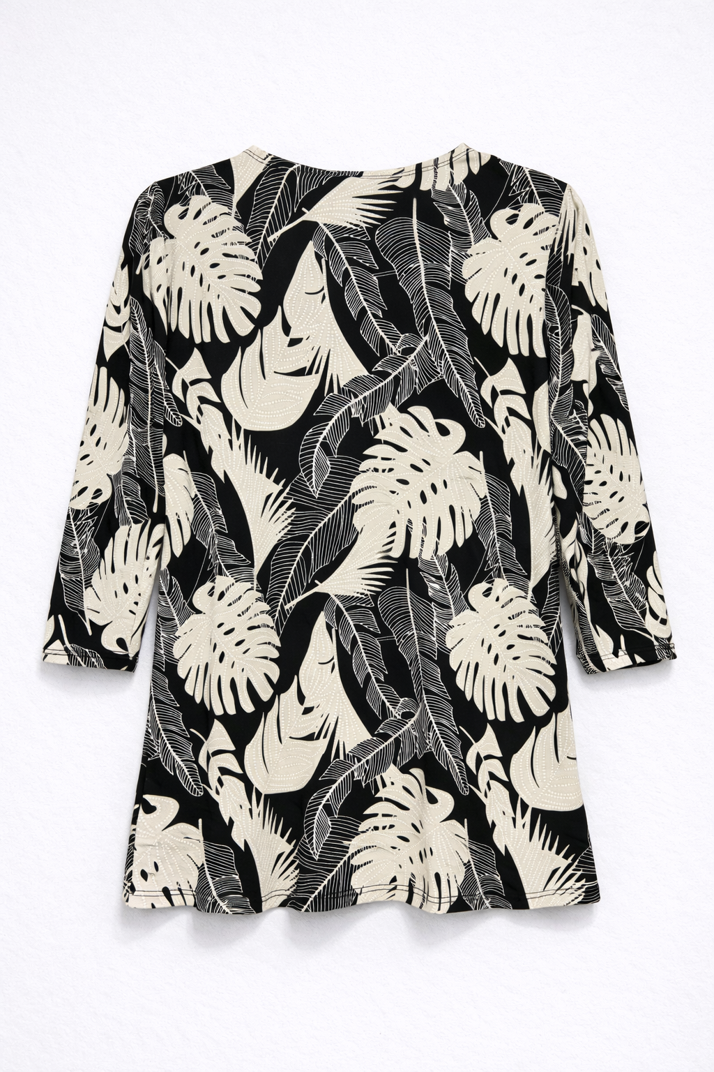 Olive Three-Quarter Sleeve Top