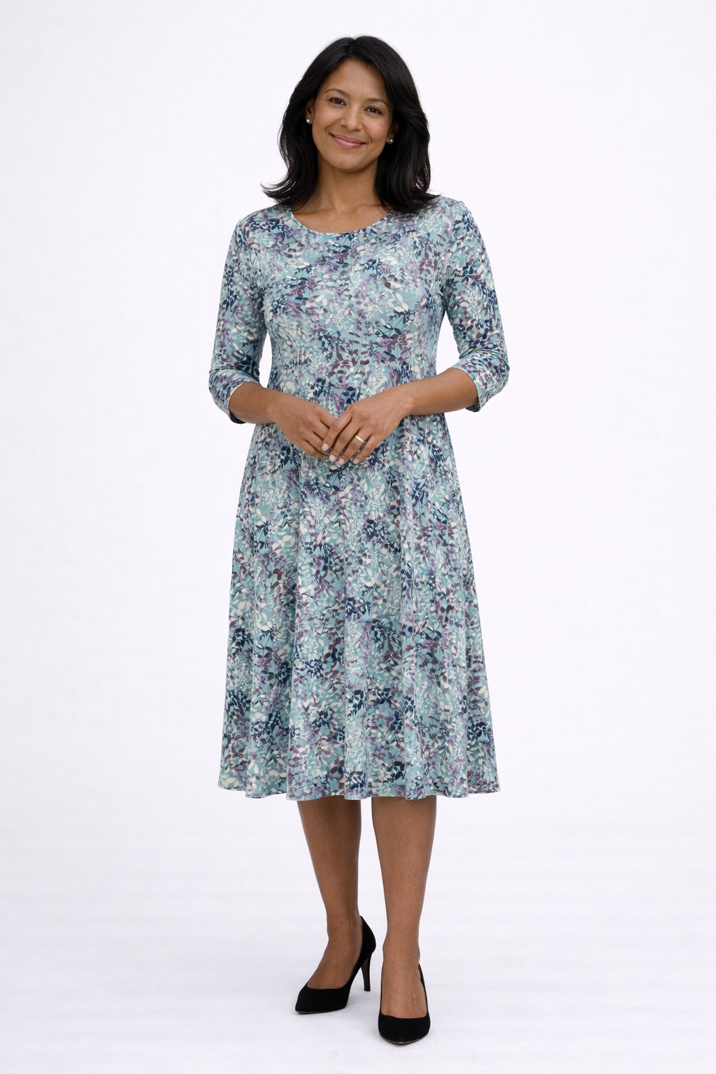 Flora Fit and Flare Dress