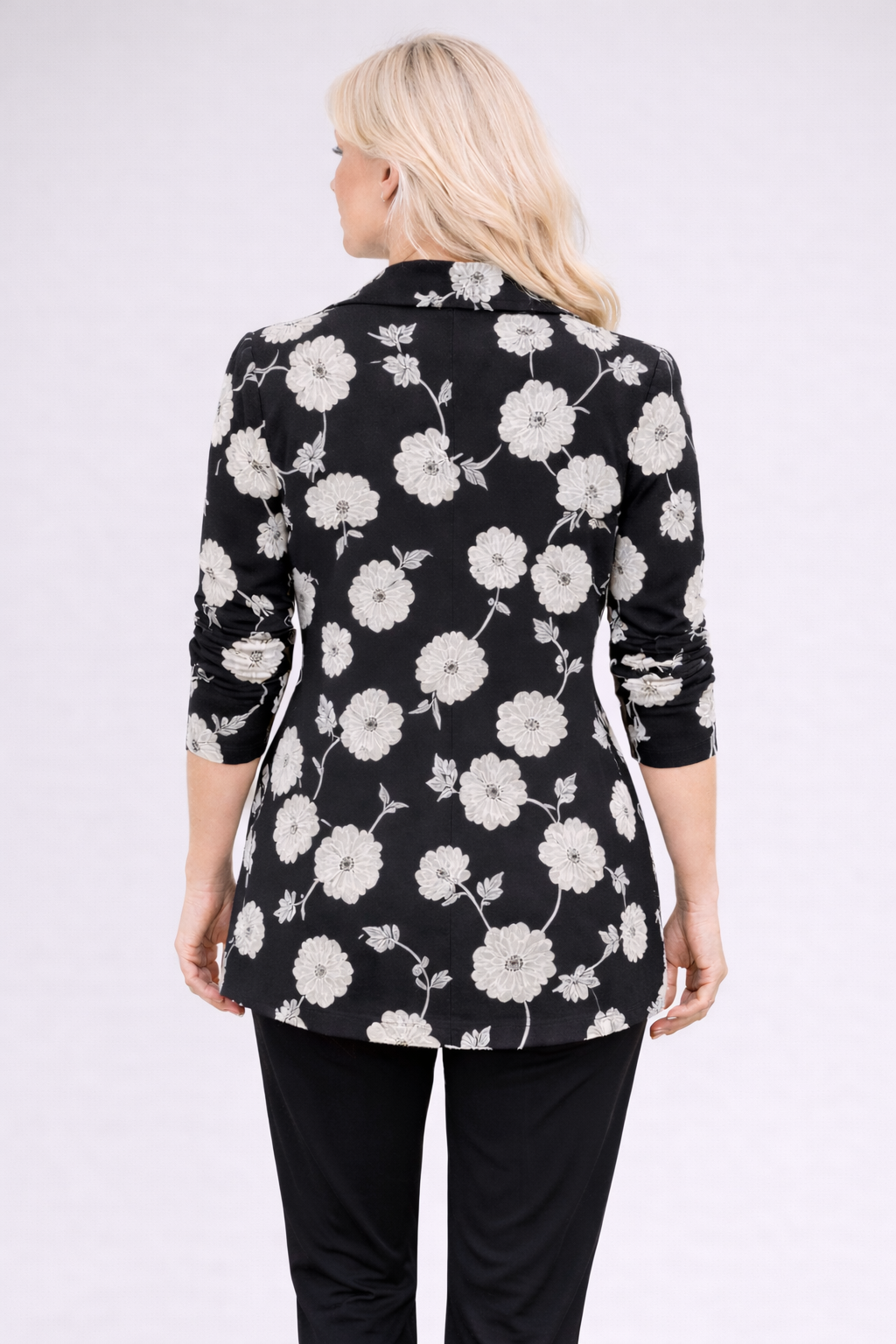 Black Floral Bette Twinset
