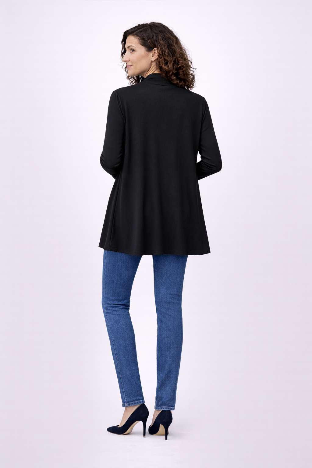 Black Thea Cardigan