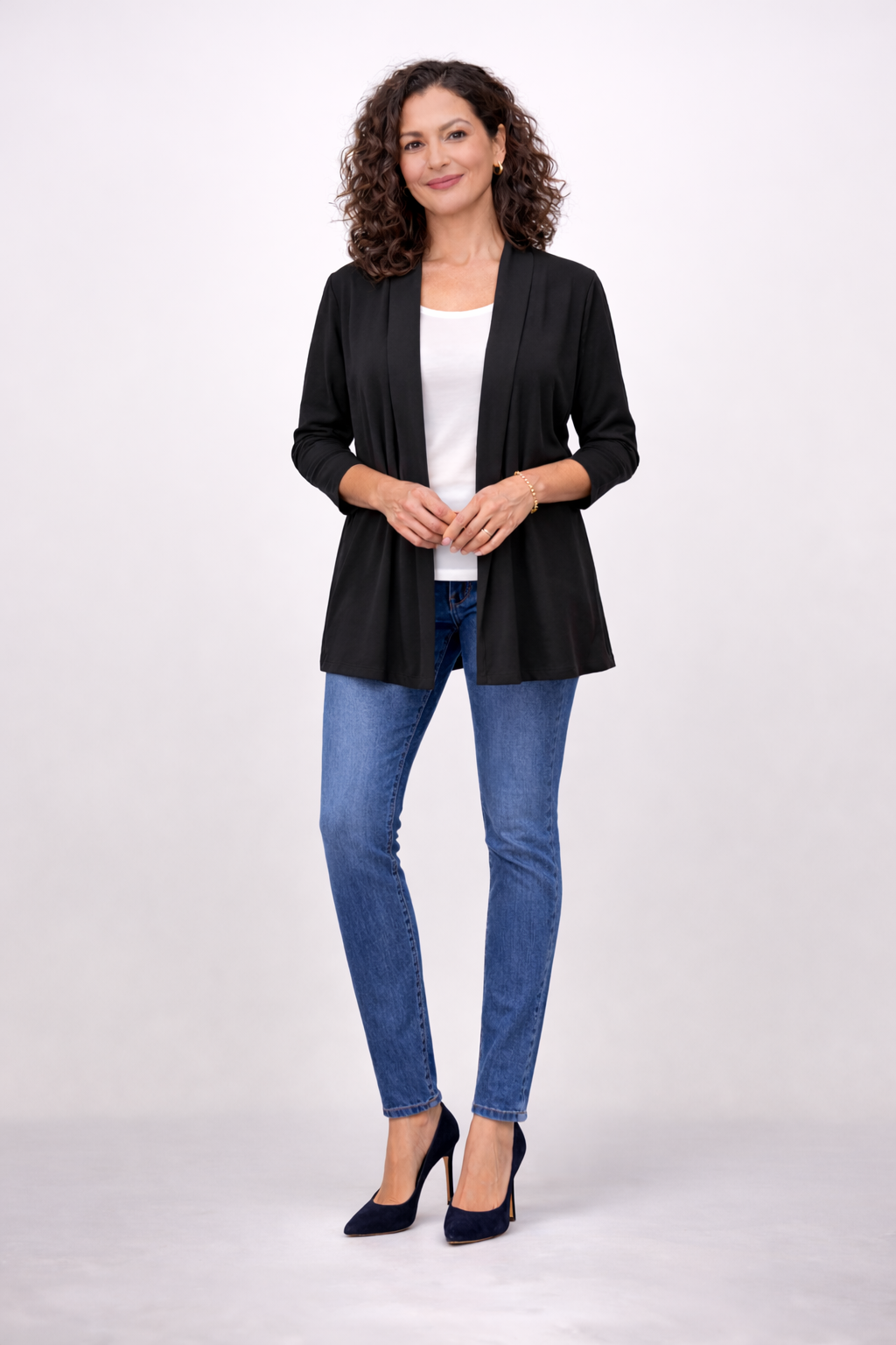 Black Thea Cardigan