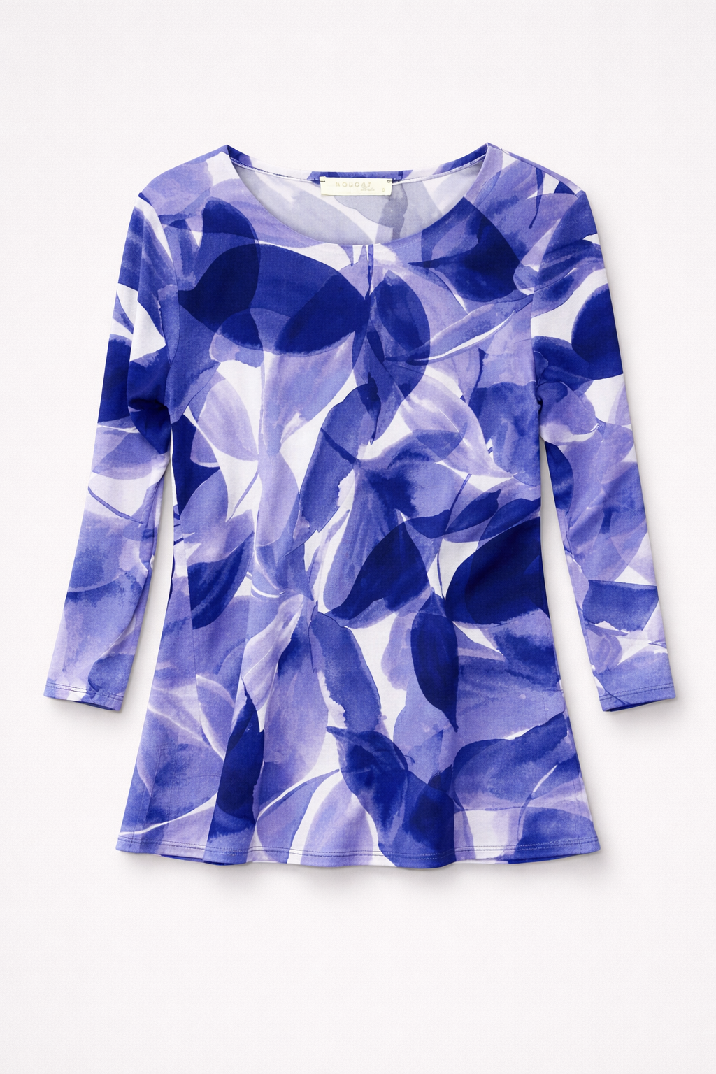 Violet Three-Quarter Sleeve Top