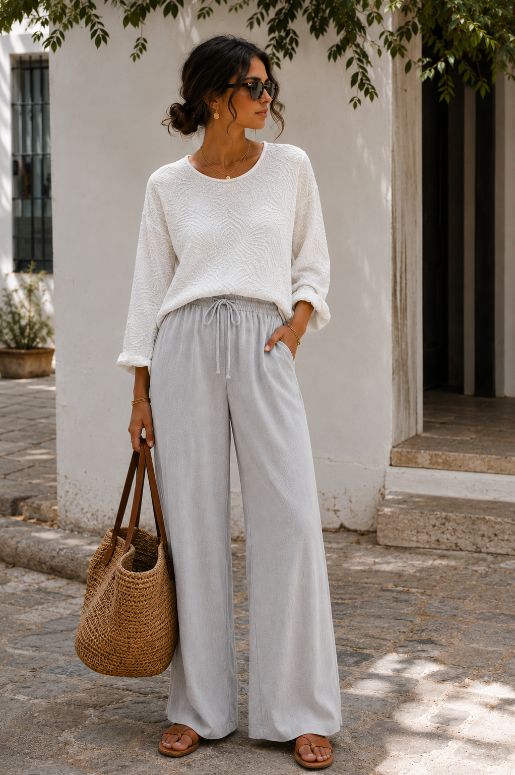 Cloud Margot Drawstring Trousers