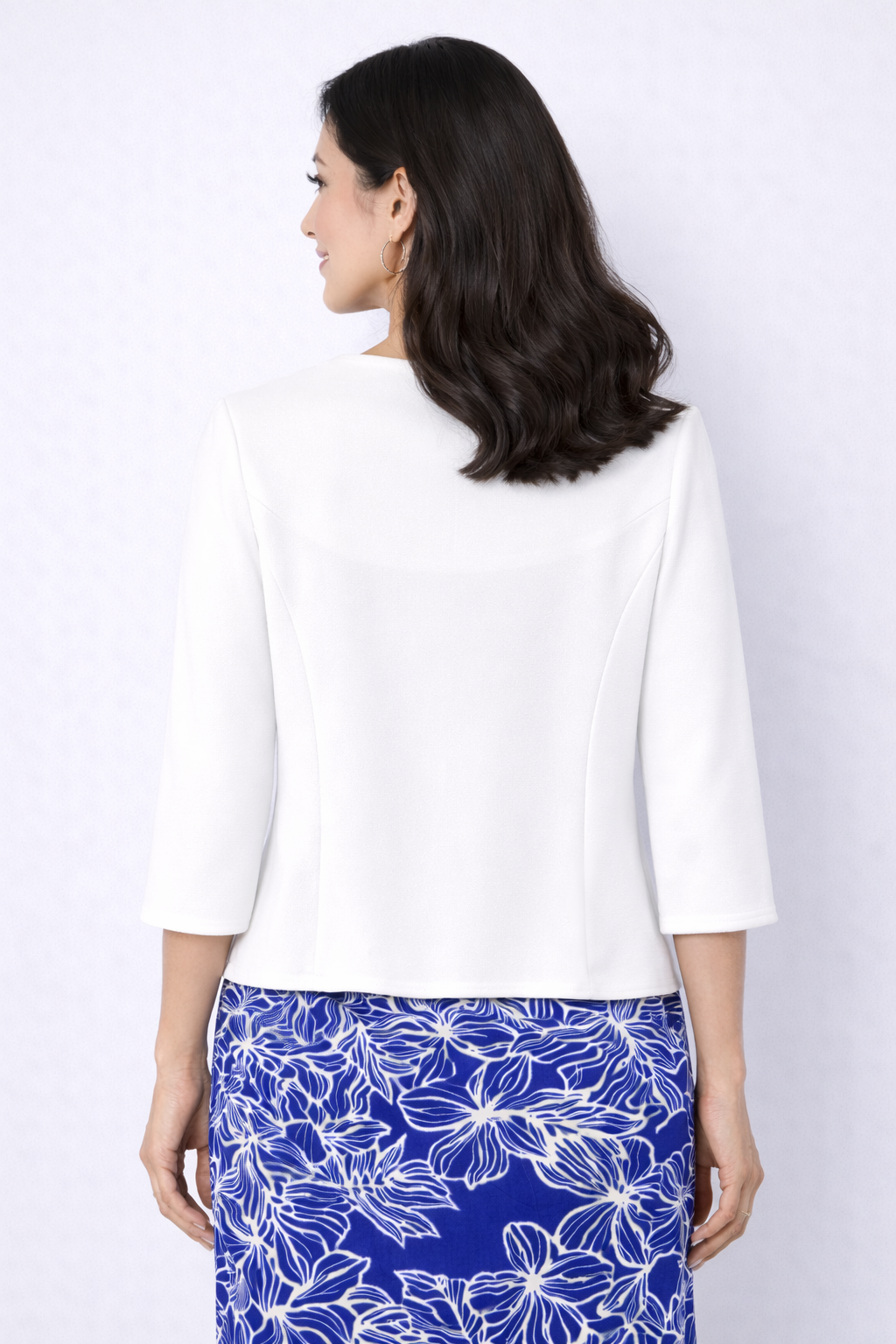White Isla Bolero Jacket