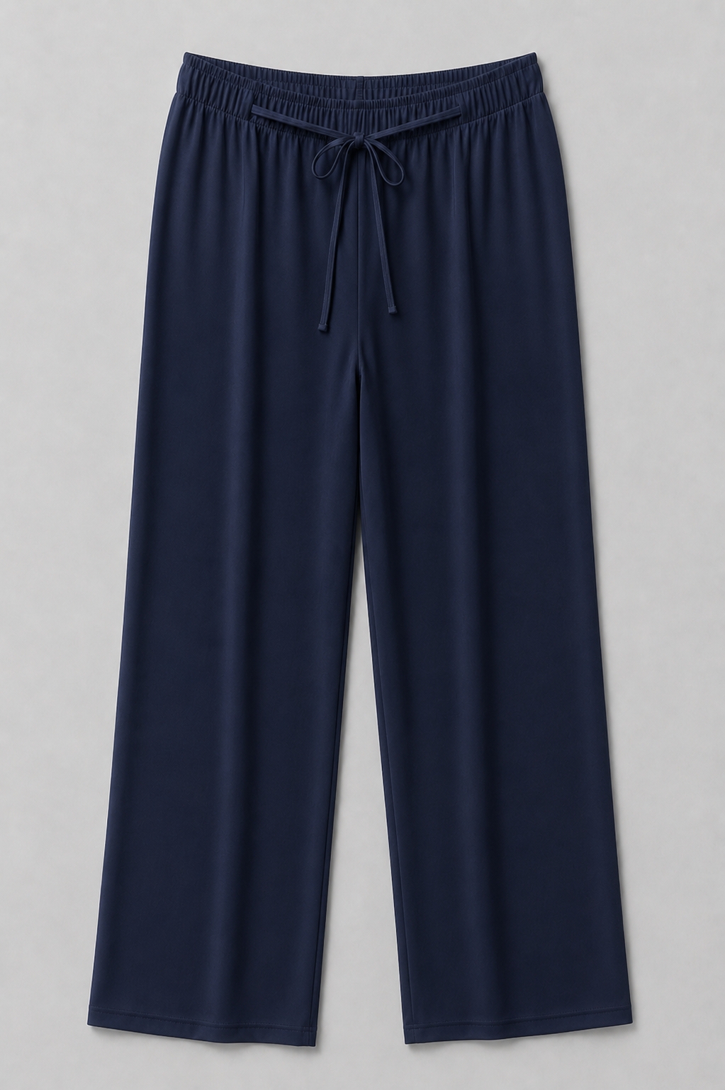 Navy Margot Drawstring Trousers