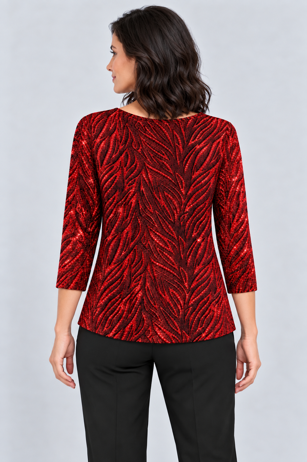 Berry Martha Three- Quarter Top