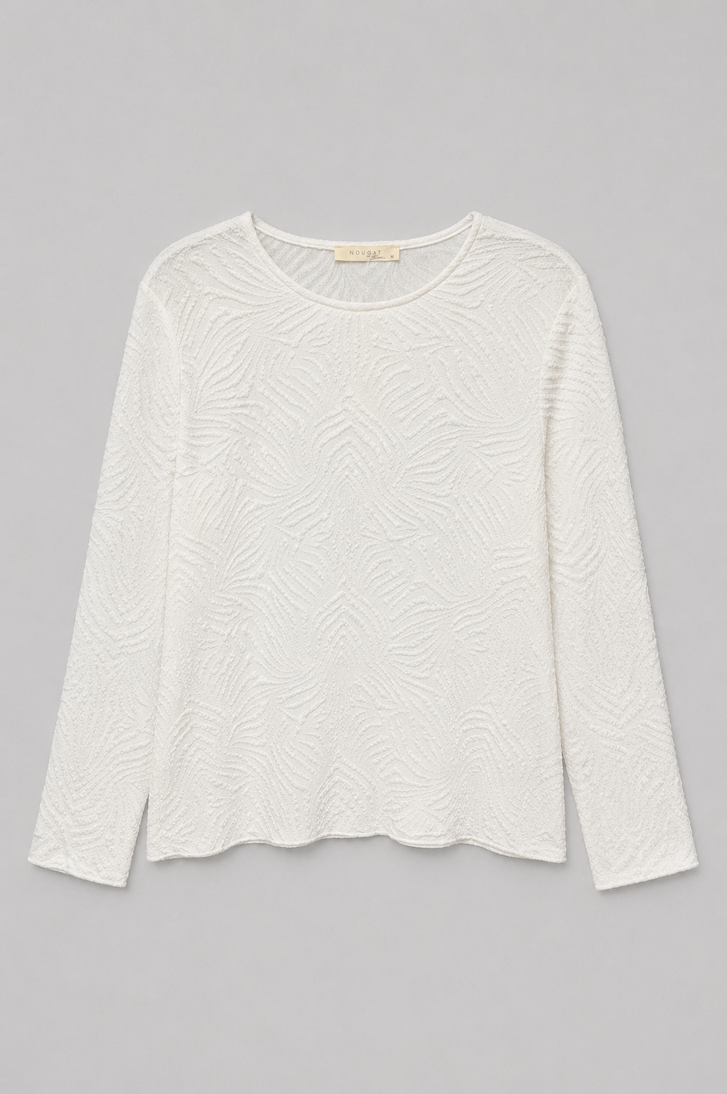 Ivory Alana Long Sleeve Top