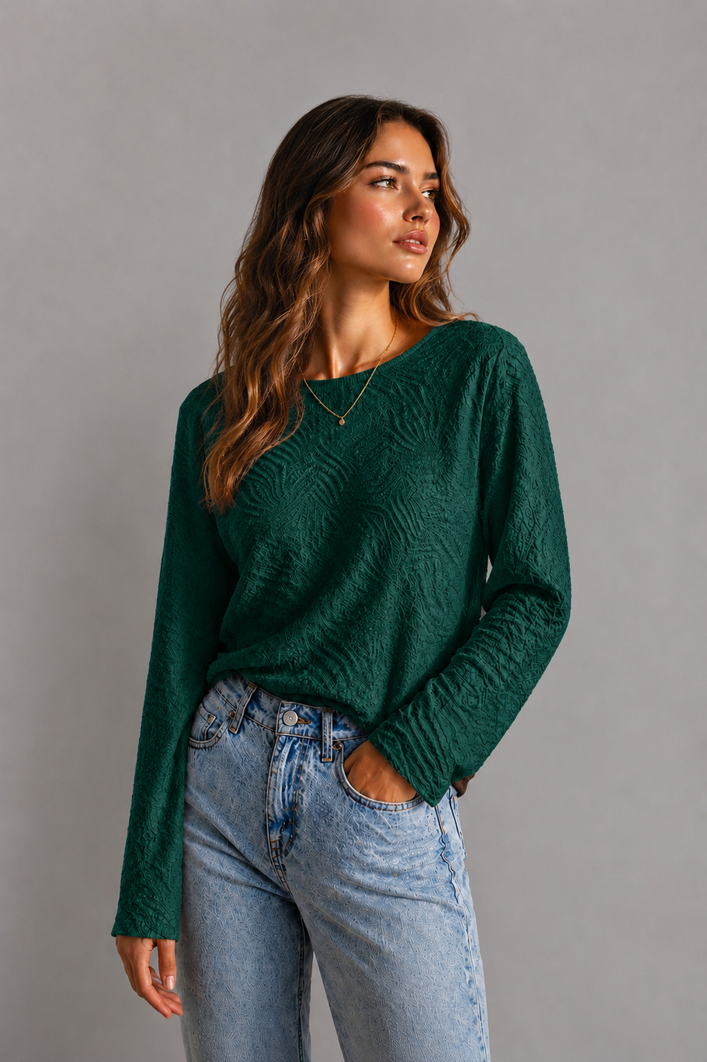 Pine Alana Long Sleeve Top
