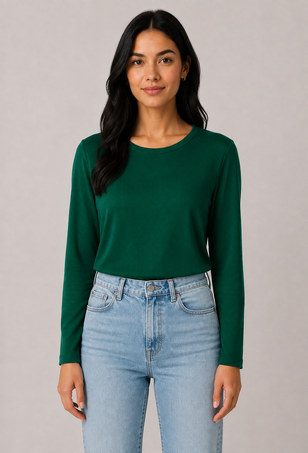 Pine Lisa Long Sleeve Top