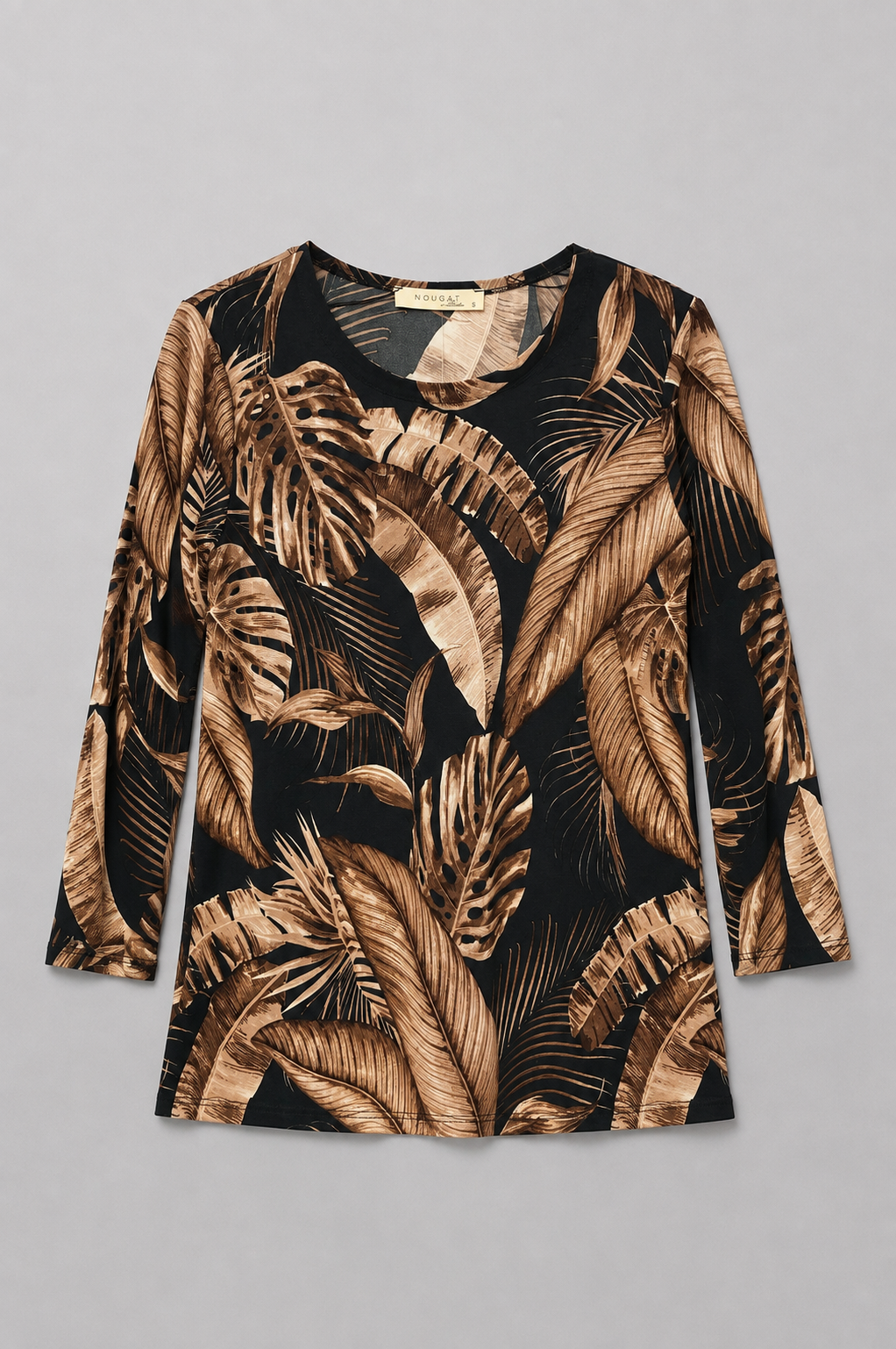 Cocoa Julia Three- Quarter Sleeve Top