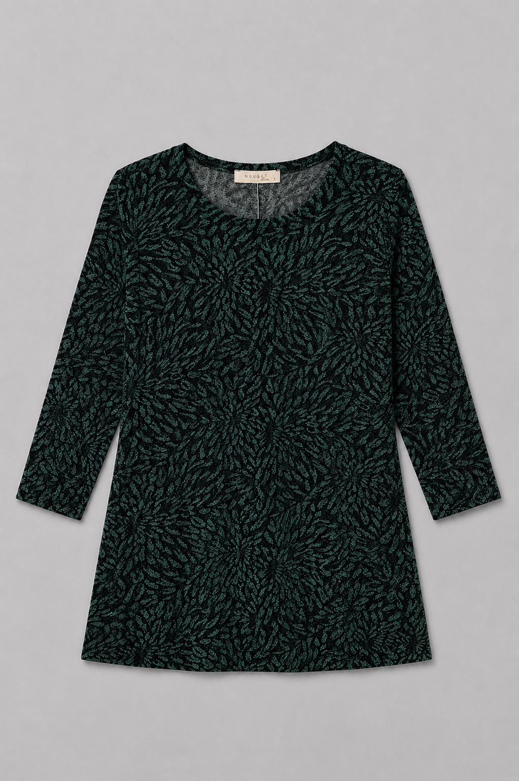 Pine Lorna Three- Quarter Sleeve Top