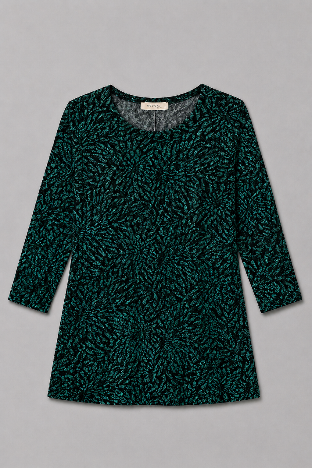Pine Lorna Three- Quarter Sleeve Top