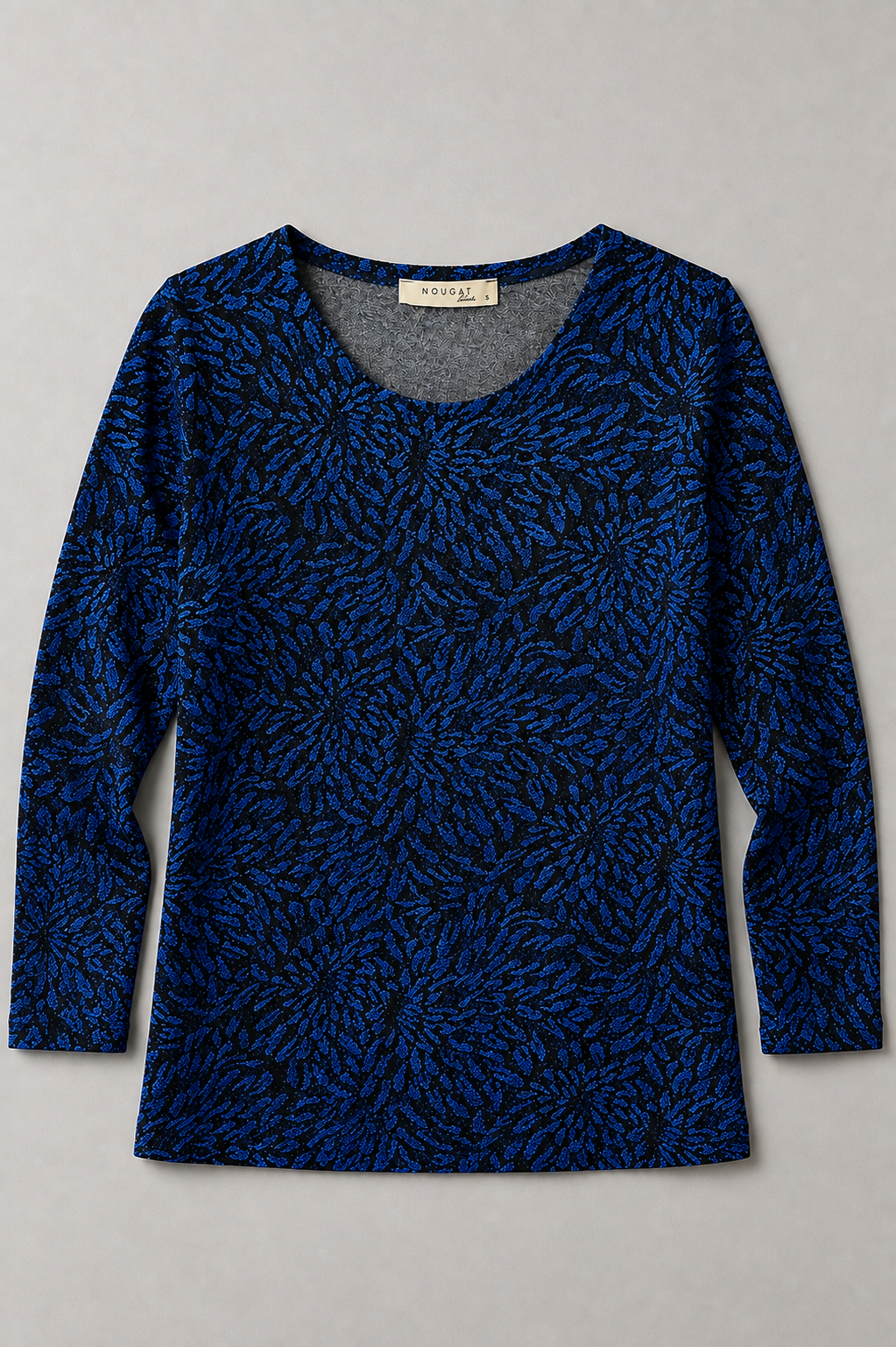 Sapphire Lorna Three- Quarter Sleeve Top
