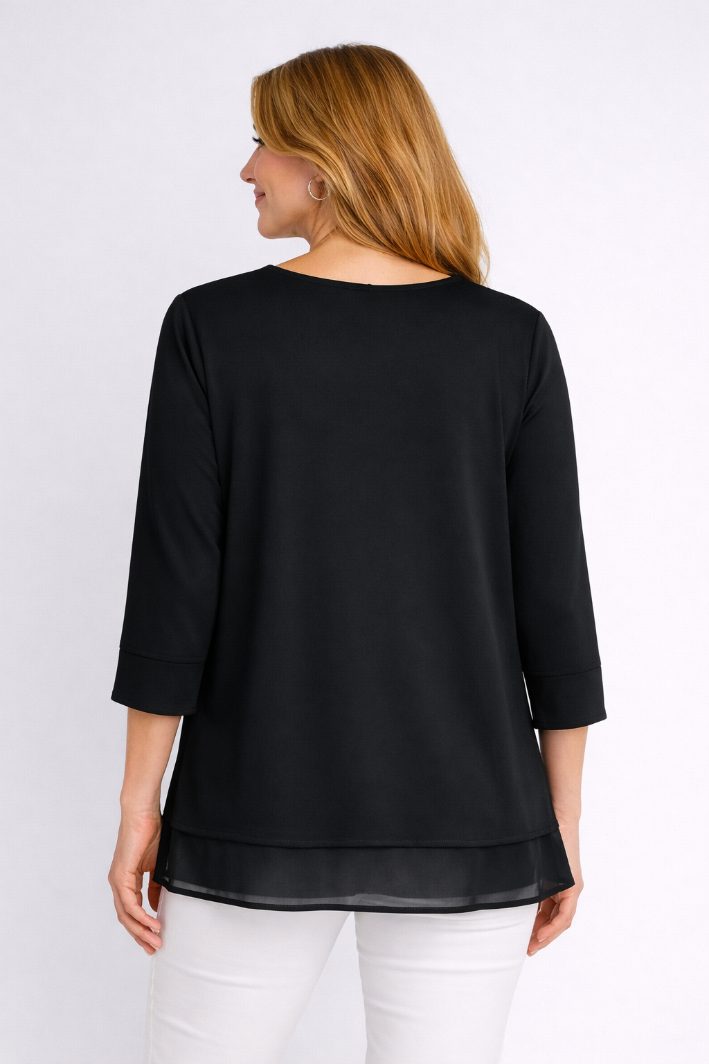 Black Maeve Long Sleeve Top