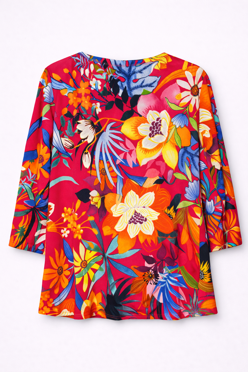 Frida Three-Quarter Sleeve Top