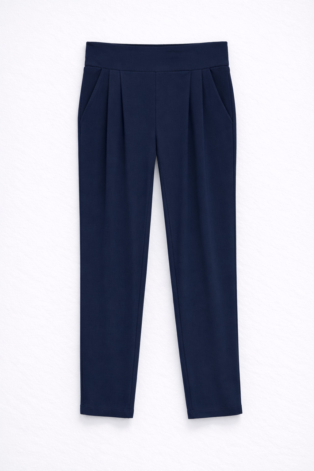 Navy Anna 2 Pockets Trousers