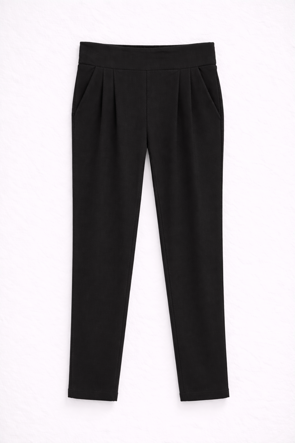 Black Anna 2 Pockets Trousers