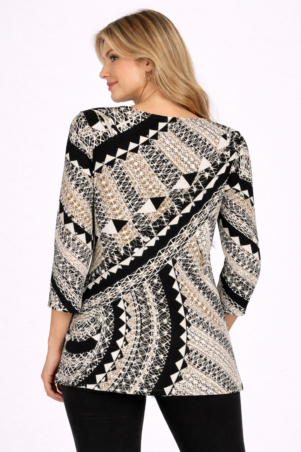 Amber Three-Quarter Sleeve Top