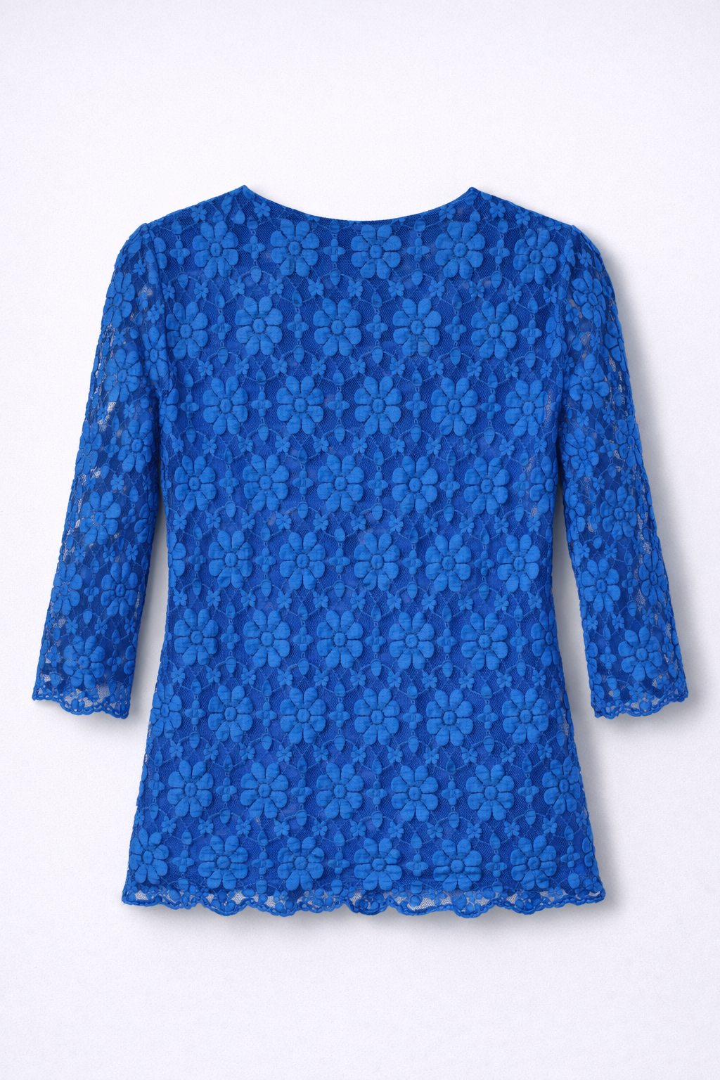 Marina Clare Three-Quarter Sleeve Lace Top