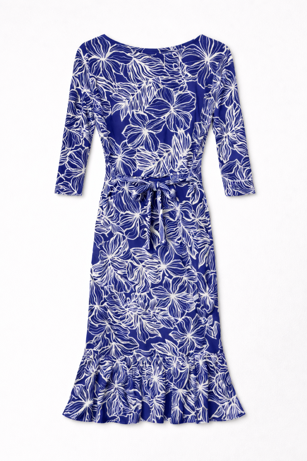 Cobalt Elyse Fluted Dress
