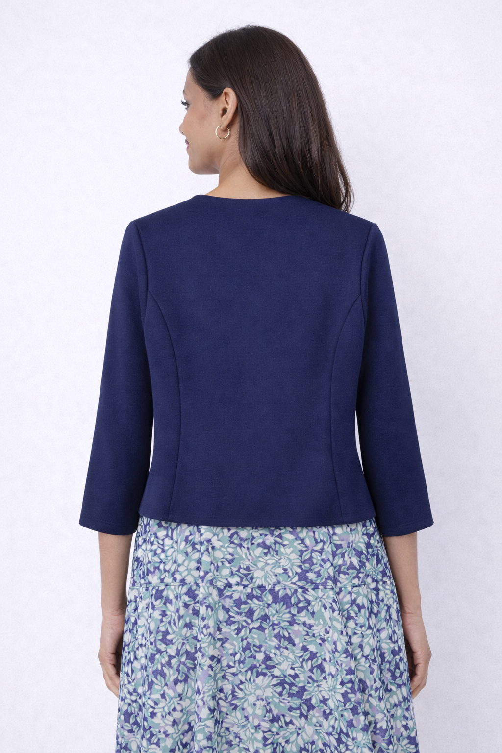 Navy Isla Bolero Jacket