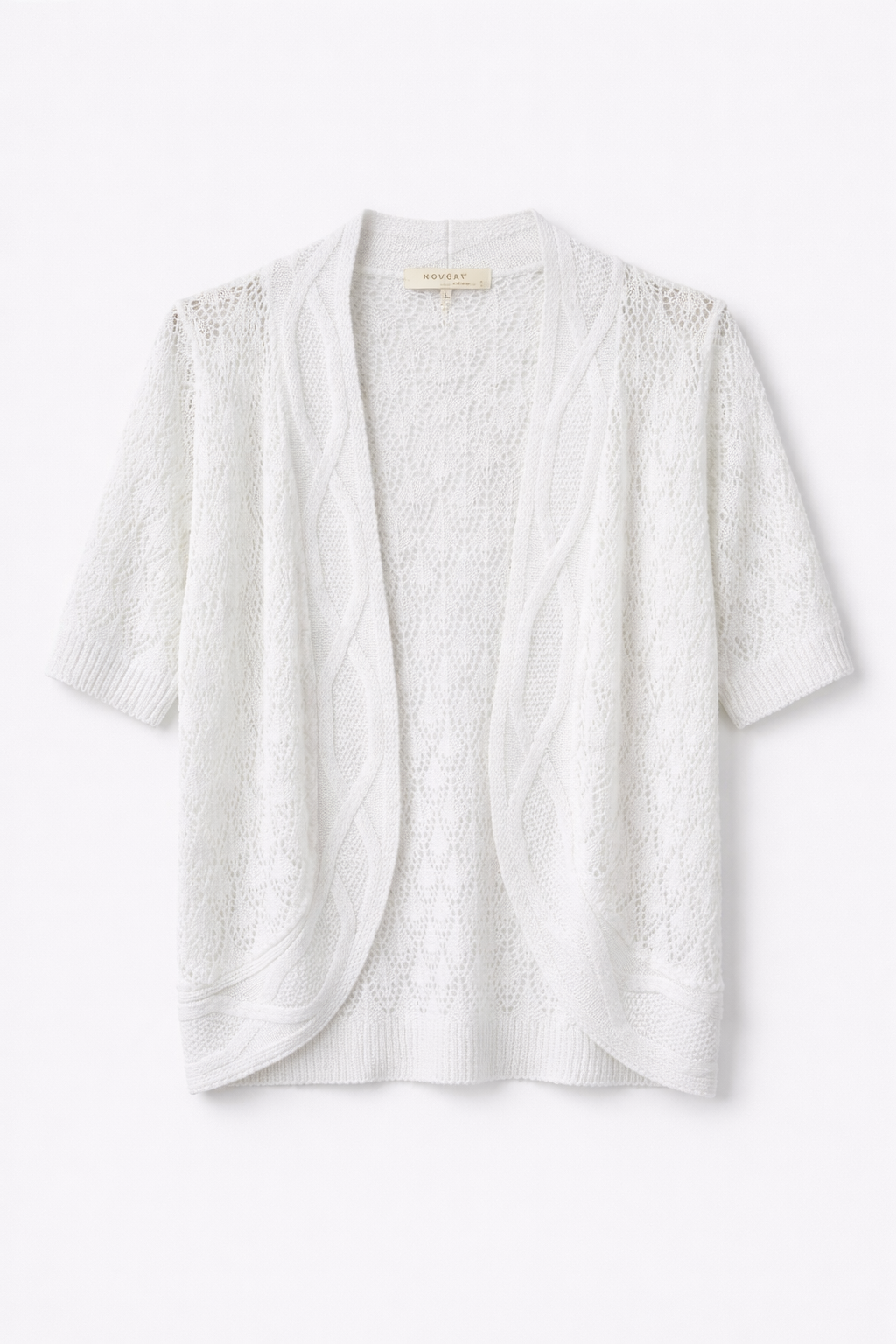 White Amy Crochet Bolero
