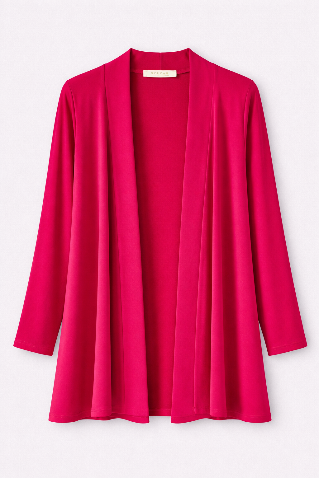 Raspberry Thea Cardigan