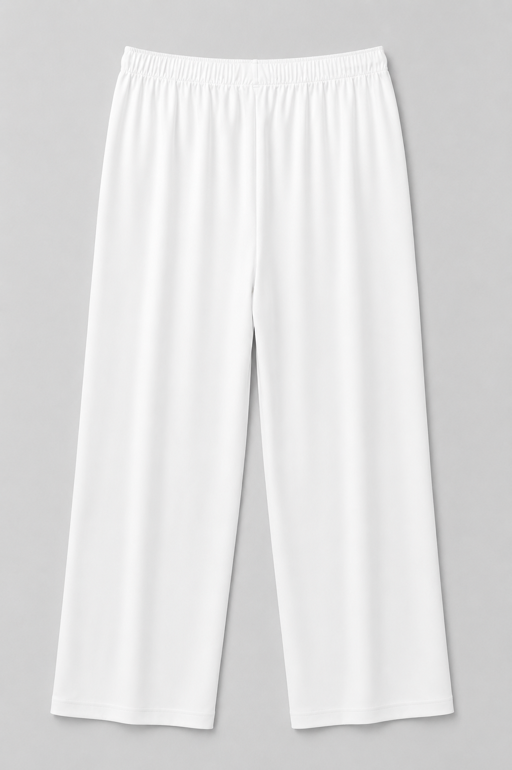 White Margot Drawstring Trousers