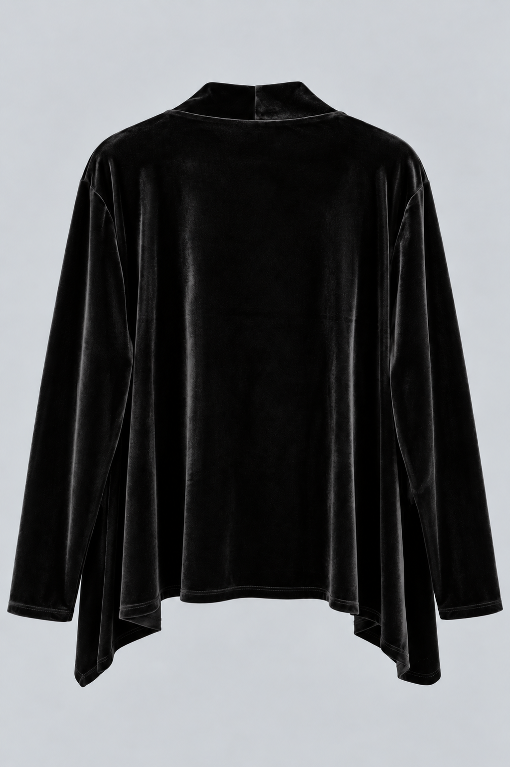 Black Erica Velvet Cardigan