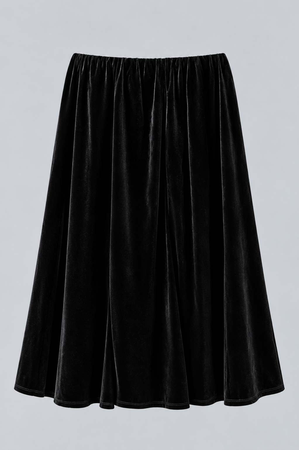 Black Erica Velvet Skirts