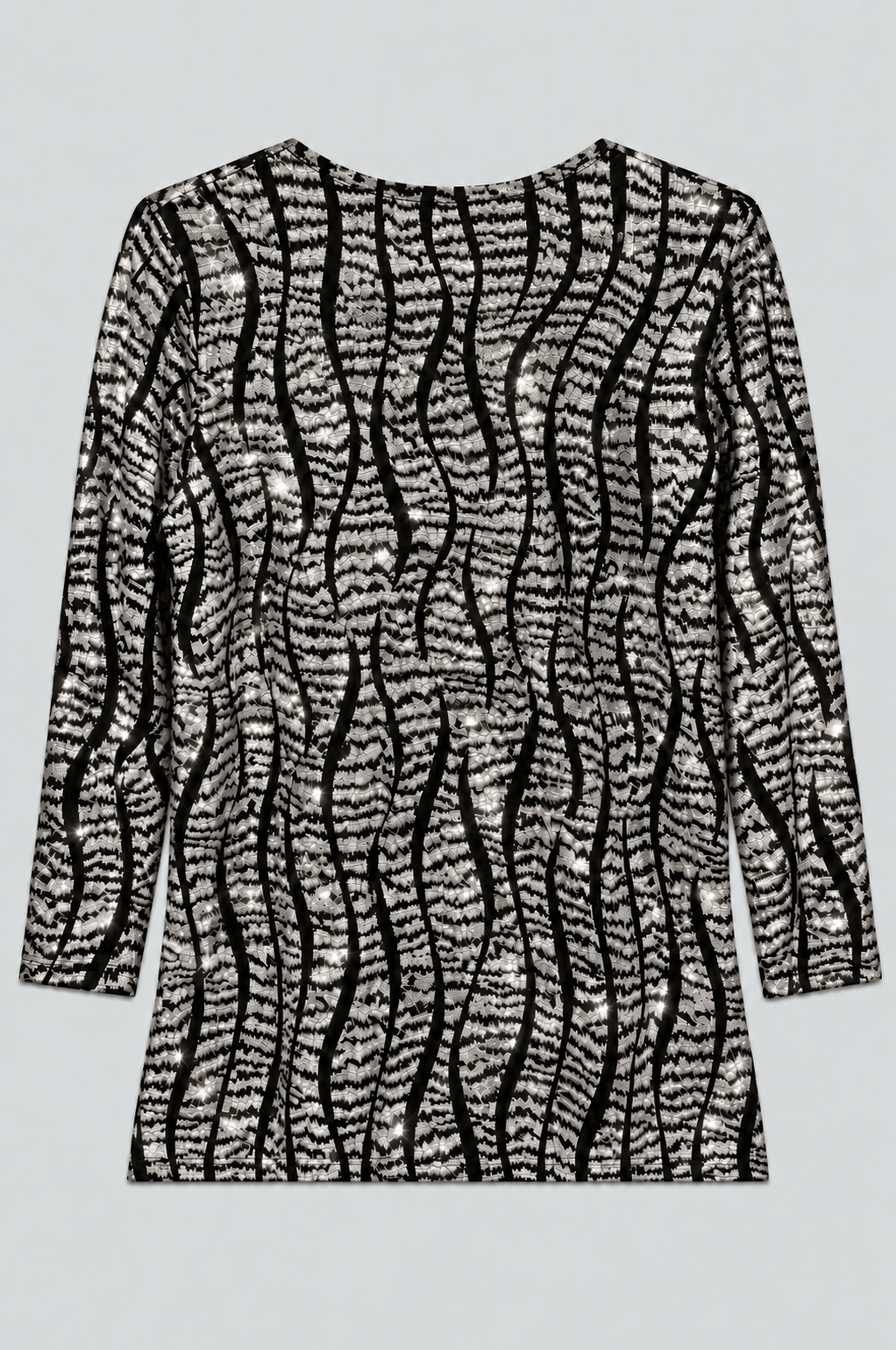 Silver Esme Three Quarter Top